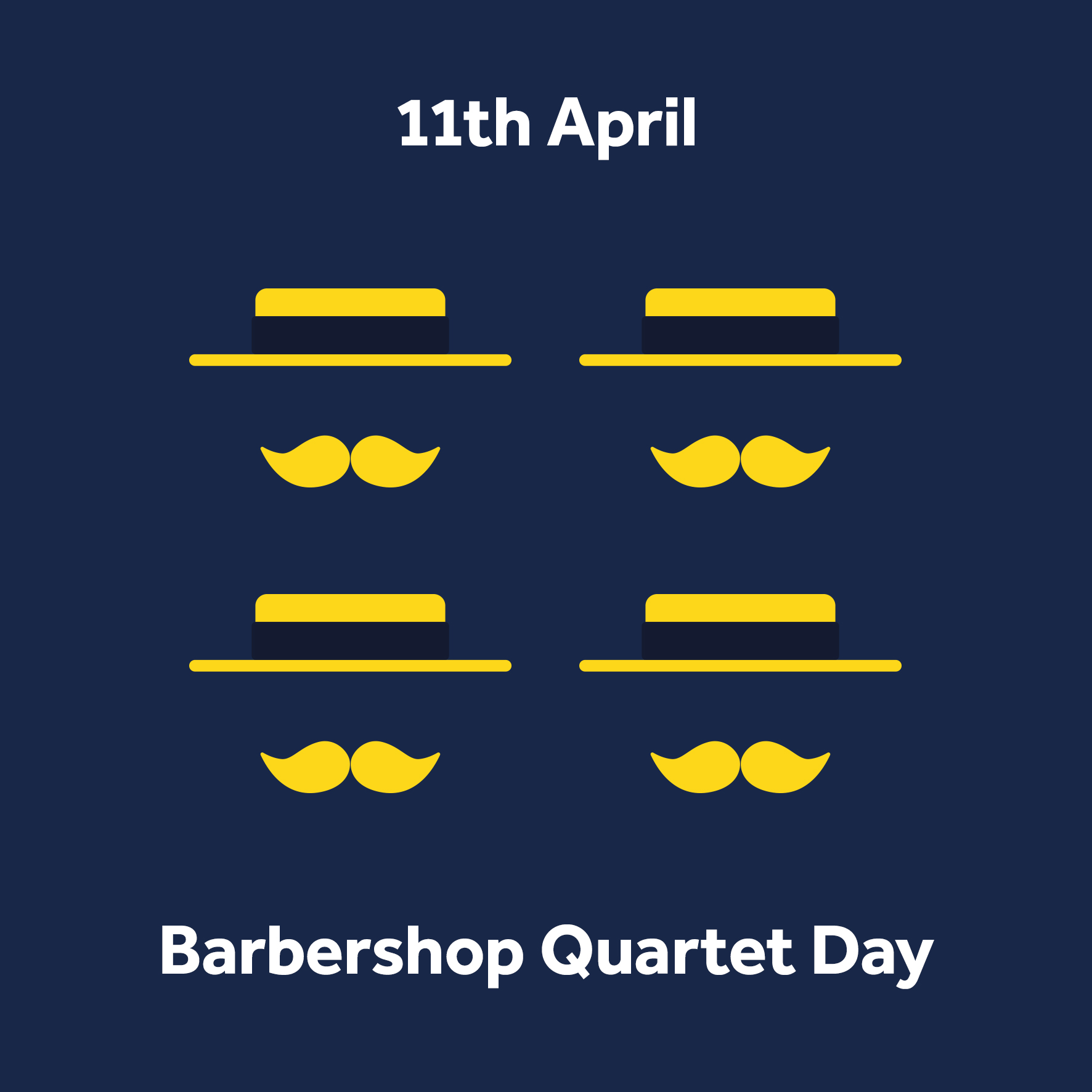 Barbershop Quartet Day