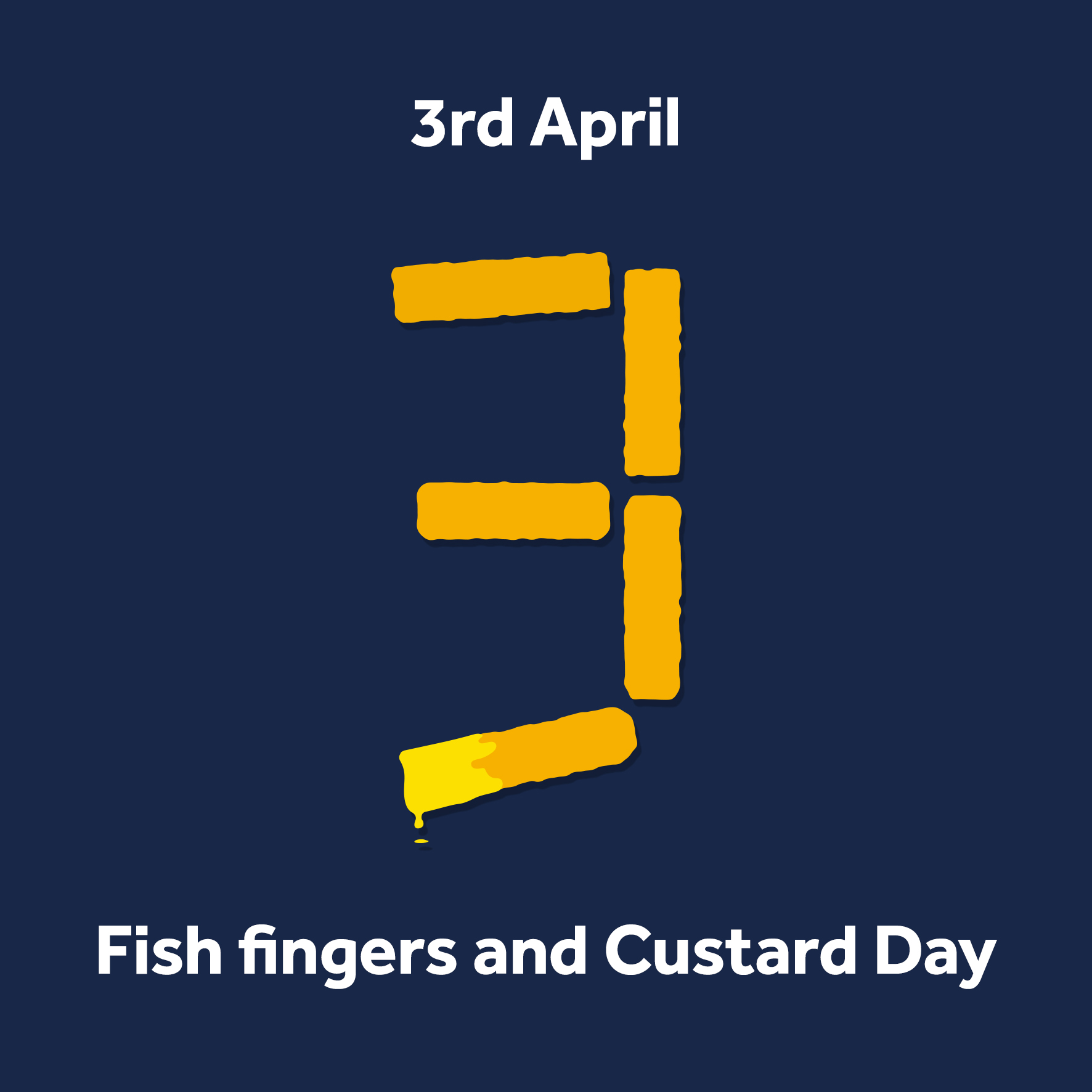 Fish Fingers and Custard Day