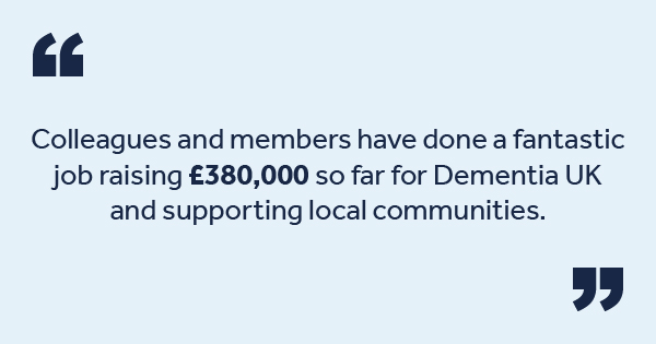 Dementia UK Funds Raised