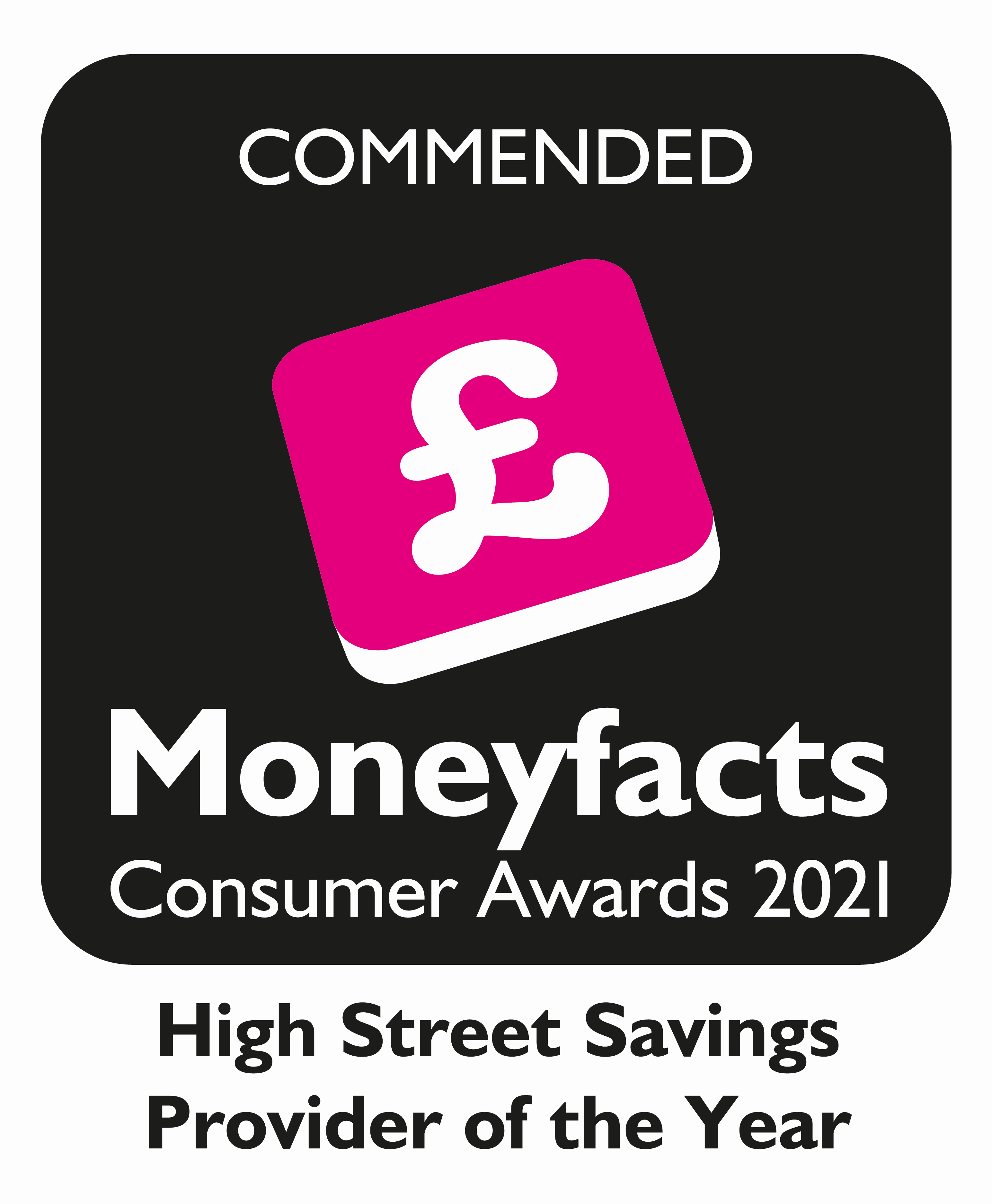 Moneyfacts Consumer Awards - High Street Savings Provider of the Year