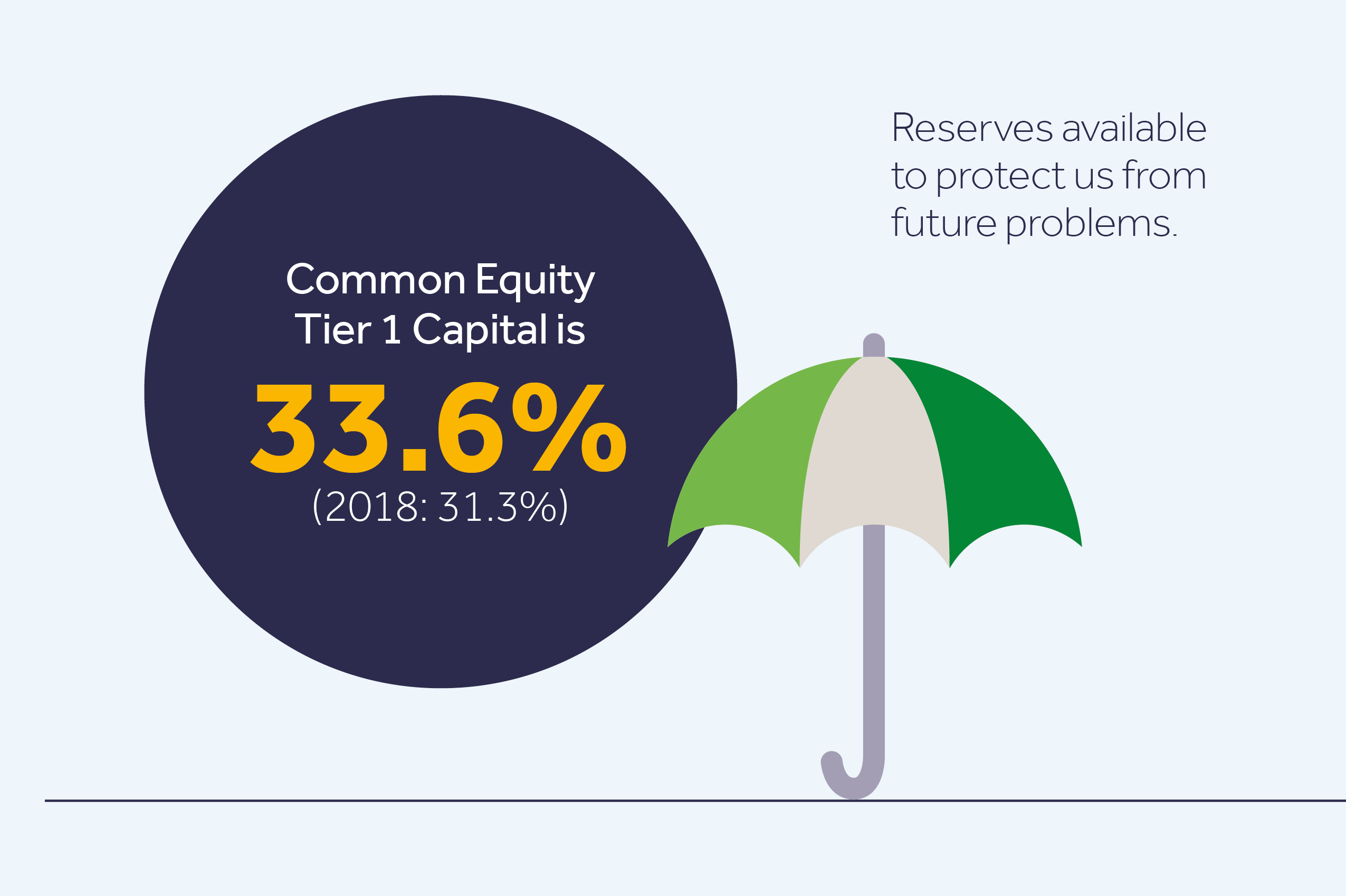 common equity tier 1 capital is 33.6%