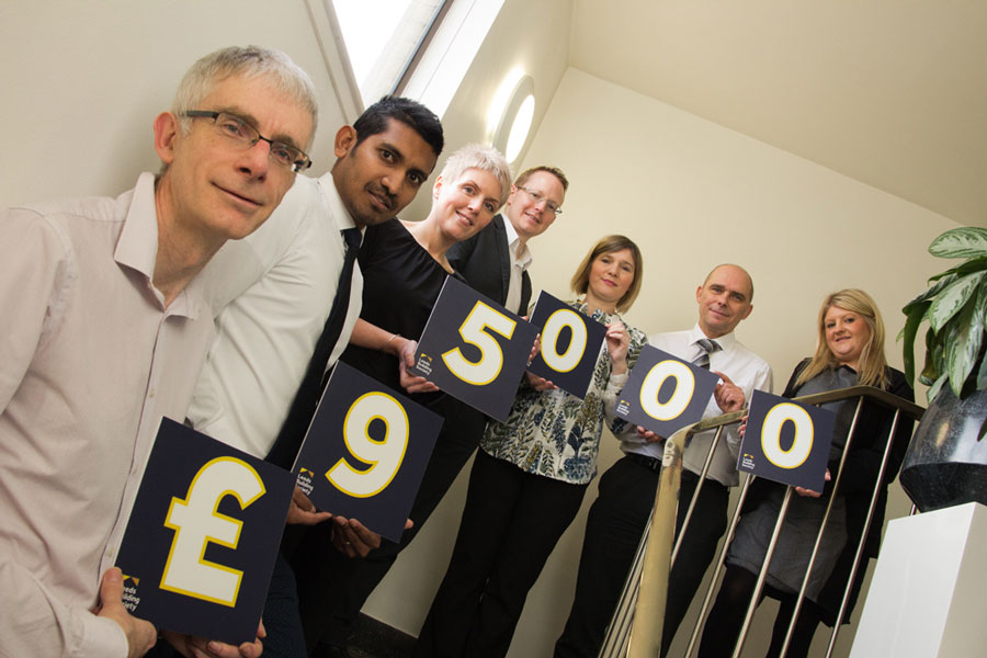 Pictured are some of the colleagues who took part in last year's fundraising. They are (L-R) Steve Corrigan, Danusha Ranasinghe, Joy Bramley, Simon Halladay, Janet Lightfoot, Paul Giblin and Naomi Pearson.