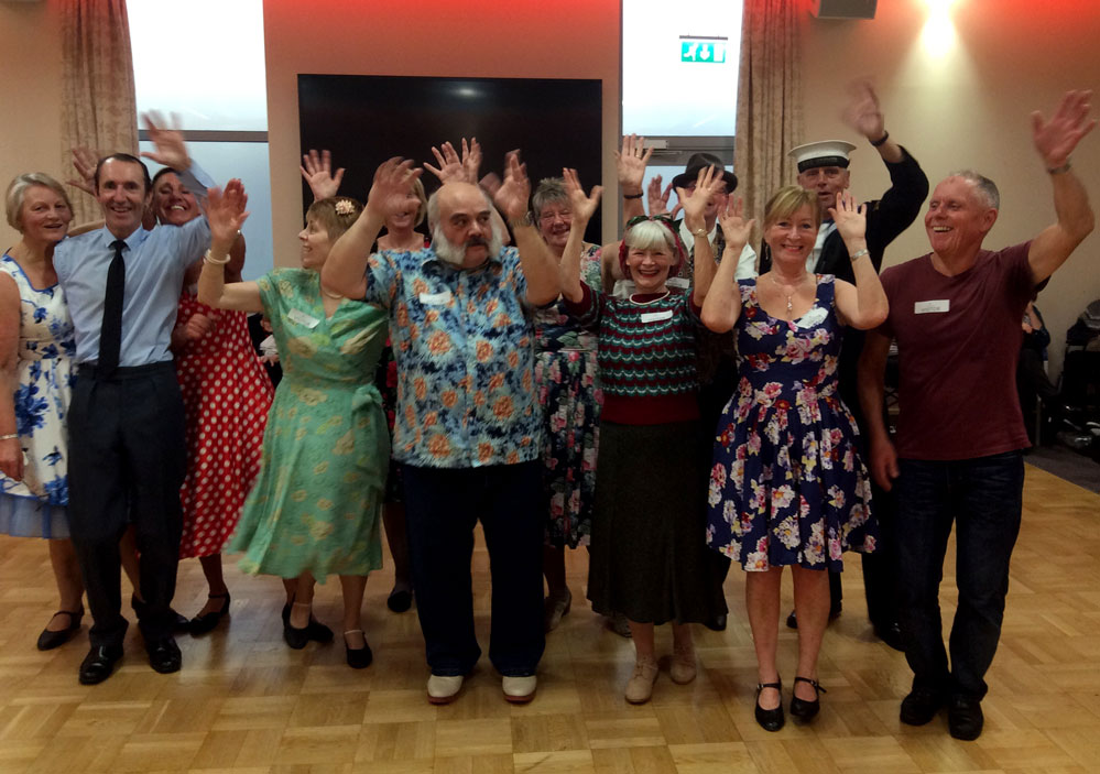 Enjoying the Dance afternoon in style