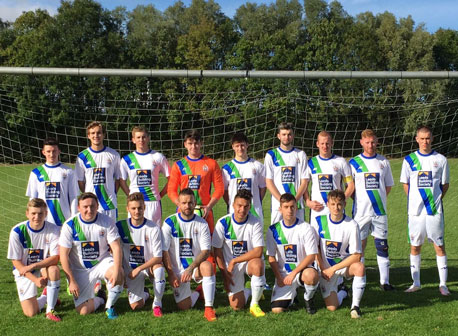 Blyth Town Club in their new kit