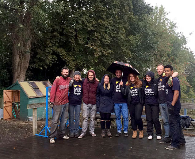 Volunteers at Norristhorpe Junior & Infant school