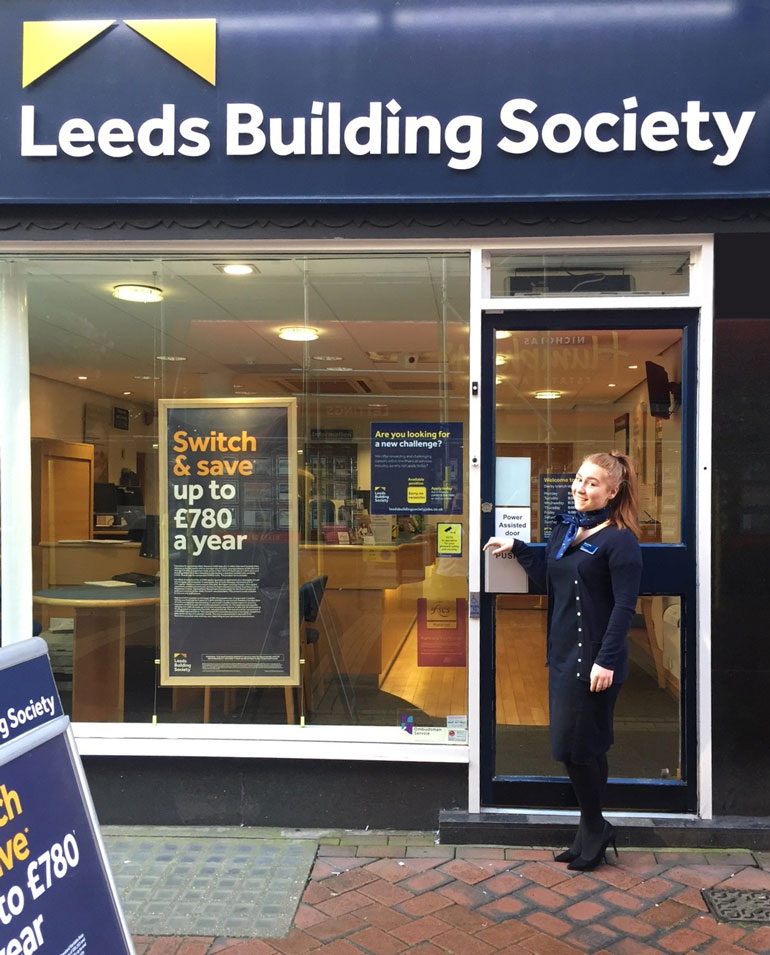 New manager of the Derby branch