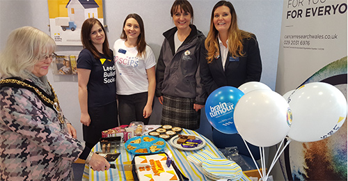 Staff members celebrate anniversary with charity donations