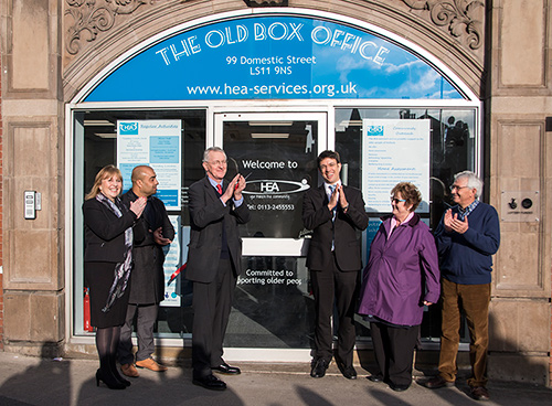 HEA social isolation prevention charity opens office with partnership with Leeds Building Society