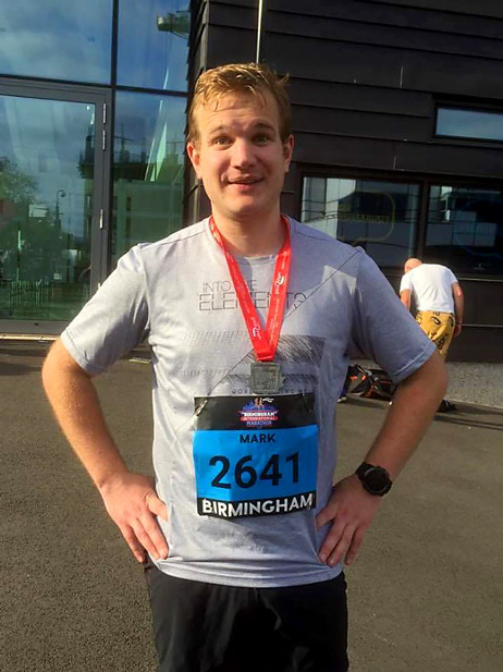 Mark O'Brien raises money for the Royal National Lifeboat Institution (RNLI), Lomond Mountain Rescue, Diabetes UK and Mind.