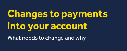 Payment Changes